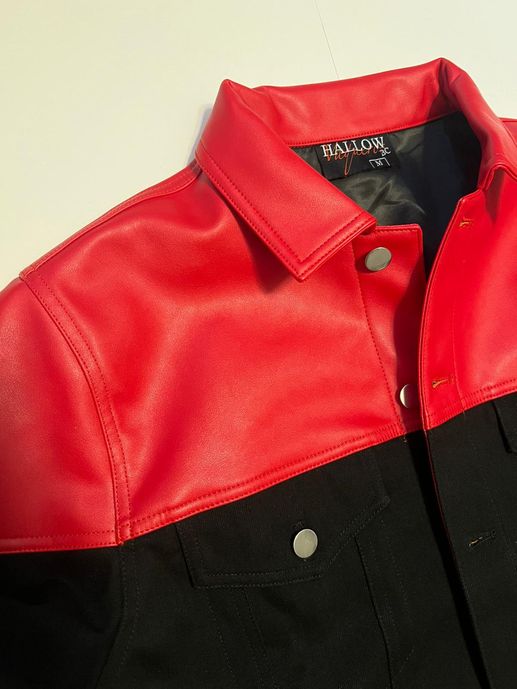 Leather/Denim-Jacket