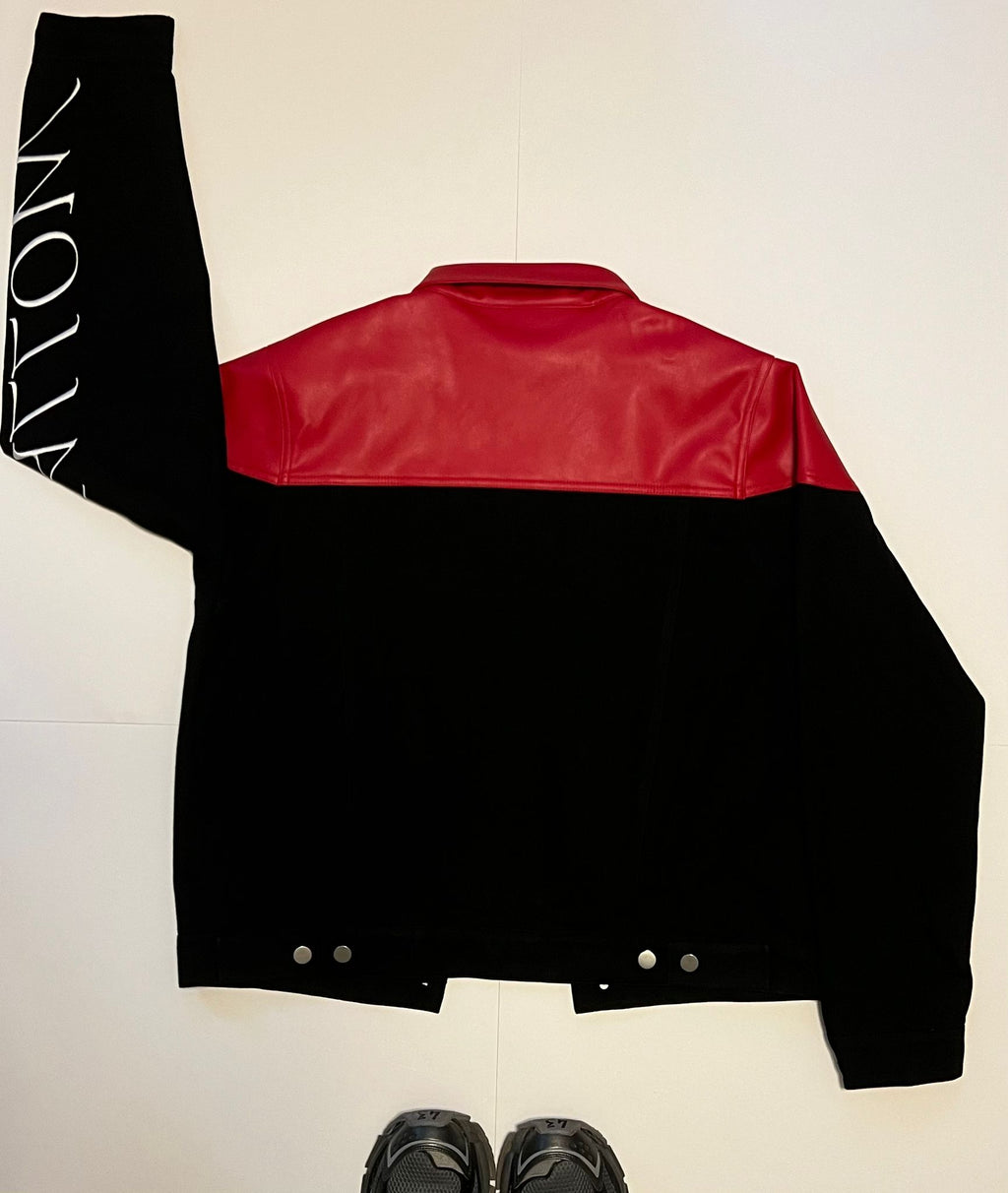 Leather/Denim-Jacket