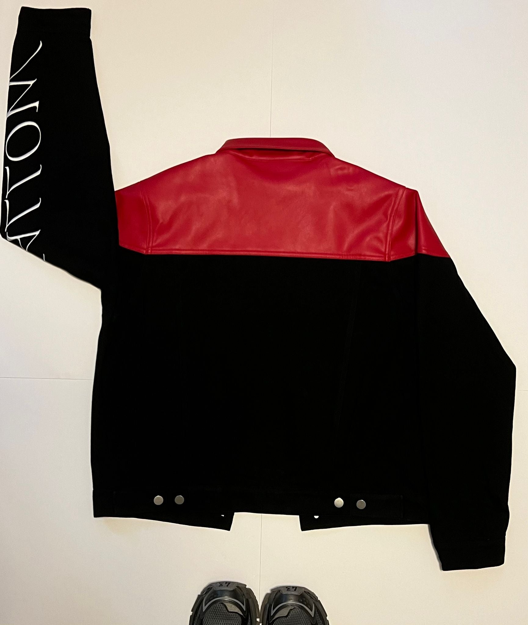 Leather/Denim-Jacket