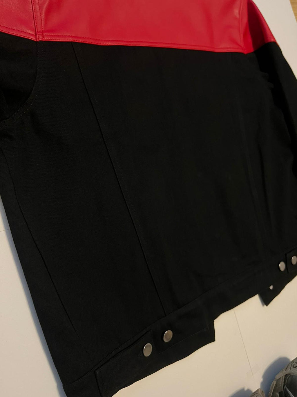 Leather/Denim-Jacket